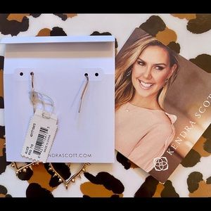 Kendra Scott Alice Rose Gold earrings